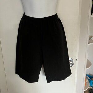 Black Athletic Bike Shorts Size XL EUC